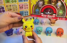 Cargue y reproduzca videos en el visor de galería, figuras de Pokémon con juguetes que cambian de cara