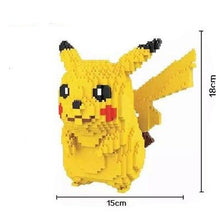 Cargue la imagen en el visor de la galería, compre el juego de bloques de construcción Pikachu (1650 piezas)