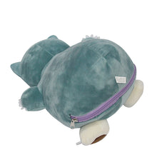 Load the picture into the gallery viewer, buy 2 in 1 Snorlax / Ditto Transformer plush figure (approx. 30cm)