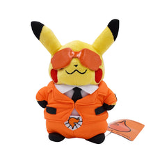 Chargez l'image dans la visionneuse de la galerie, achetez 6x Pokemon Pikachu Cosplay Plush (environ 20 cm) Team Rocket