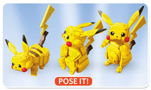 Load the picture into the gallery viewer, buy Jumbo Pikachu Mega Building Block Set Pokemon Figure