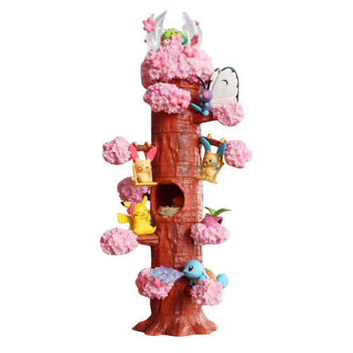 7er Set Pokemon Figuren: Hoothoot Eevee Mimikyu Popplio Vulpix Litten kaufen