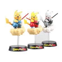 Cargue la imagen en el visor de la galería, compre la figura de Pikachu Cosplay Dragon Ball Son Goku (aproximadamente 18 cm)