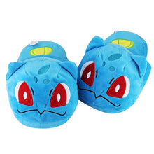 Load the picture into the gallery viewer, Buy Bulbasaur Bulbasaur Plushy Slippers Slippers