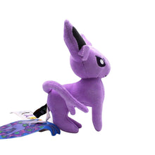 Load the picture into the gallery viewer, buy Espeon Psiana Pokemon cuddly toy plush figure (approx. 17cm)