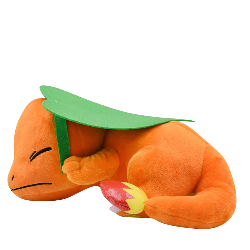 Glumanda / Charmander Schlafender Plüsch Pokemon (ca. 27x12cm) kaufen