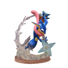 Load the image into the gallery viewer, buy Greninja Pokémon Quajutsu Collectible Figure with Ornaments