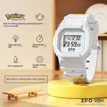 Cargue la imagen en el visor de la galería, compre el reloj digital Pokémon Pikachu
