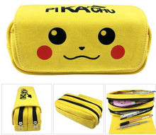 Load the image into the gallery viewer, buy Pikachu Pokemon canvas pencil case