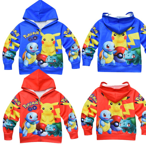 Pokémon Kinder Kapuzensweatjacke kaufen