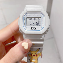 Cargue la imagen en el visor de la galería, compre el reloj digital Pokémon Pikachu