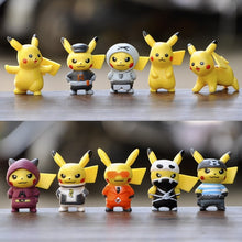 Cargue la imagen en el visor de la galería, compre 10 figuras diferentes de Pokémon Pikachu