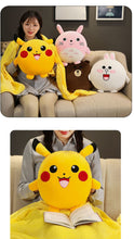 Cargue la imagen en el visor de la galería, compre la almohada para abrazar Pokémon Pikachu 3D
