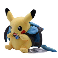 Load the picture into the gallery viewer to buy Kawaii Pikachu Cosplay Charizard / Charizard Pokemon plush toy