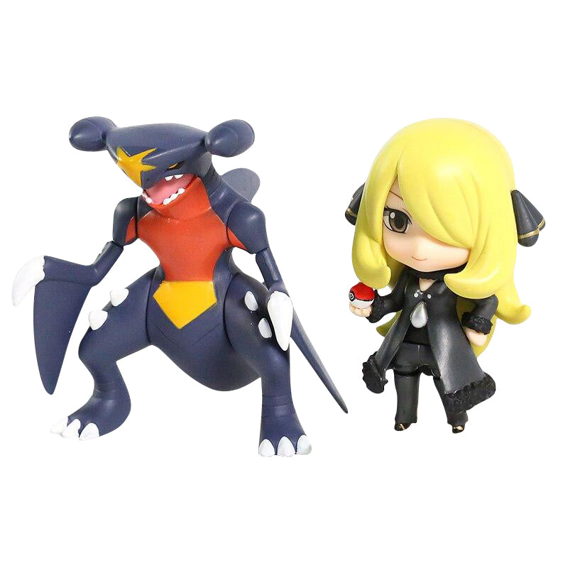 Knakrack / Garchomp & Cynthia Set Pokemon Figur (ca. 10cm) kaufen
