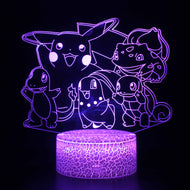 Pokemon Go 3D LED Lampe mit Farbwechsel (Nachtlicht, Tischlampe) kaufen