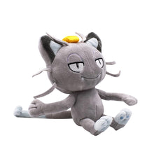 Cargue la imagen en el visor de la galería, compre el juguete de peluche Meowth Pokemon (aprox. 18 cm)