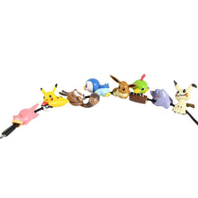 Load the picture into the gallery viewer, buy Mimikyu Eevee Ditto Slowbro Sentret Piplup Natu Set of 8 Pokemon Figures