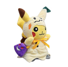 Cargue la imagen en el visor de la galería, compre Pikachu Cosplay Mimikyu Q con el peluche de bolsillo Gengar Pokemon (aprox.30 cm)