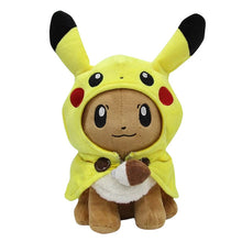Cargue la imagen en el visor de la galería, compre Pikachu de peluche de felpa Cosplay Eevee / Gengar (aprox.28 cm)