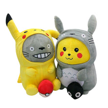 Cargue la imagen en el visor de la galería, compre Pikachu o Totoro cosplay peluche Pokemon (aprox.30 cm)