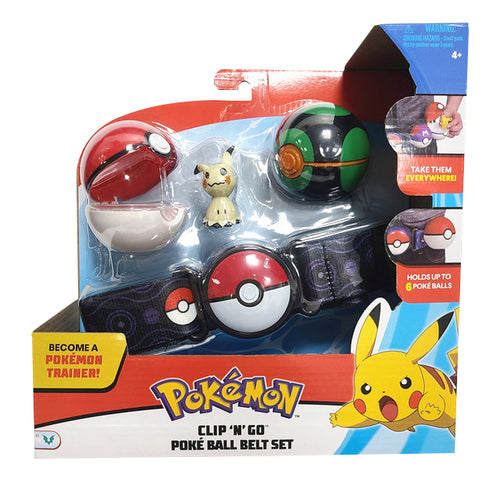 Pokemon Clip n Carry Spielzeug Gürtel mit Mimigma Mimikyu Figur kaufen