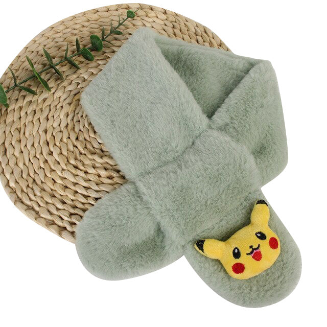 Pokemon Pikachu Flauschiger Winterschal für Kinder kaufen