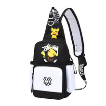 Cargue la imagen en el visor de la galería, compre el bolso de hombro de Pokemon, bandolera unisex, diferentes colores