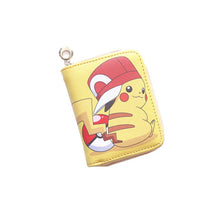 Load the image into the gallery viewer, buy cute Pokémon wallet with Pikachu print in various designs