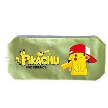 Cargue la imagen en el visor de la galería, compre un estuche para lápices de Pikachu en muchos diseños de Pokémon