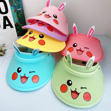 Cargue la imagen en el visor de la galería, compre gorra con visera para niños Pokémon Pikachu