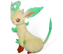 Lade das Bild in den Galerie-Viewer, Leafeon Folipurba Pokémon Kuscheltier kuschelig, ca. 32cm kaufen
