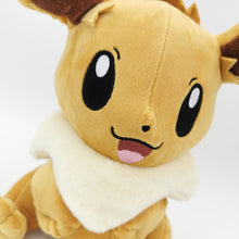 Cargue la imagen en el visor de la galería, compre la figura de peluche Pokémon Eevee sentado, aproximadamente 30 cm