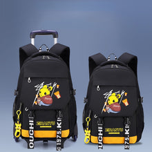 Cargue la imagen en el visor de la galería, compre Pokémon 2in1 Trolley Backpack / School Suitcase