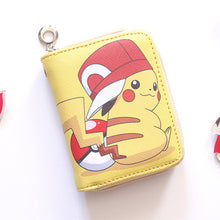 Lade das Bild in den Galerie-Viewer, Süßes Pokémon Portemonnaie mit Pikachu Aufdruck in verschiedenen Motiven kaufen
