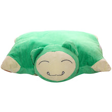 Load the image into the gallery viewer, buy Snorlax Relaxo Plush Pillow (approx. 45cm).