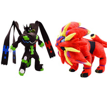 Load the picture into the gallery viewer, buy Zygarde & Red Solgaleo fabric Pokemon (approx. 25cm / 33cm)