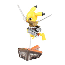 Load the image into the gallery viewer, buy Pikachu Cosplay Attack on Titan action figure