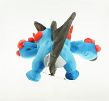 Load the picture into the gallery viewer, buy Sumpex / Swampert Mega Mudkip fabric - plush Pokemon (approx. 30cm)