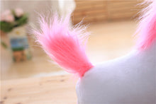 Cargue la imagen en el visor de la galería, compre divertidos unicornios de peluche hechos de felpa esponjosa