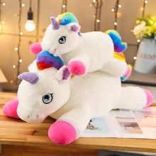 Cargue la imagen en el visor de la galería, Unicornios de peluche súper grandes (40-100 cm) - Compre Animal de peluche de unicornio