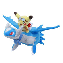 Load the picture into the gallery viewer, buy Pikachu & Latios / Latias plush Pokemon plush toy (approx. 25cm)