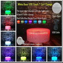 Load the picture into the gallery viewer, buy Pikachu Pokemon Cosplay 3D LED lamp with color changing