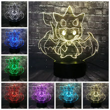 Load the picture into the gallery viewer, buy Pikachu Pokemon Cosplay 3D LED lamp with color changing