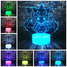 Load the picture into the gallery viewer, buy Pikachu Pokemon Cosplay 3D LED lamp with color changing