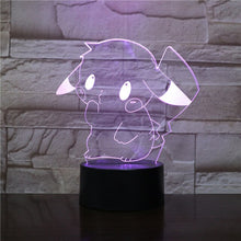 Load the picture into the gallery viewer, buy Pokemon Go Snorlax, Ash Ketchum and others. Lamp with color change (7/16 colors)