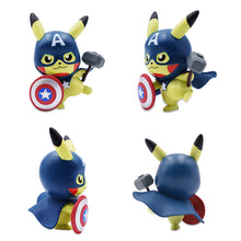 Load the picture into the gallery viewer, buy Pikachu Cosplay Iron Man, Thor, Captain America, Hulk etc. figures (approx. 10cm)