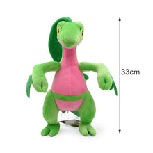 Cargue la imagen en el visor de la galería, compre el Pokémon de peluche Grovyle / Geckarbor (aproximadamente 19 cm / 33 cm)
