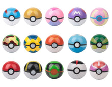 Load the picture into the gallery viewer, buy the Pokeball collection with 15 balls and 15 figures