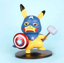 Load the picture into the gallery viewer, buy Pikachu Cosplay Avengers Figures - Iron Man, Thor, Captain American etc.